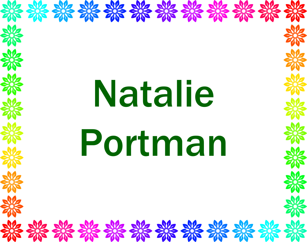 Natalie Portman celebrity photo